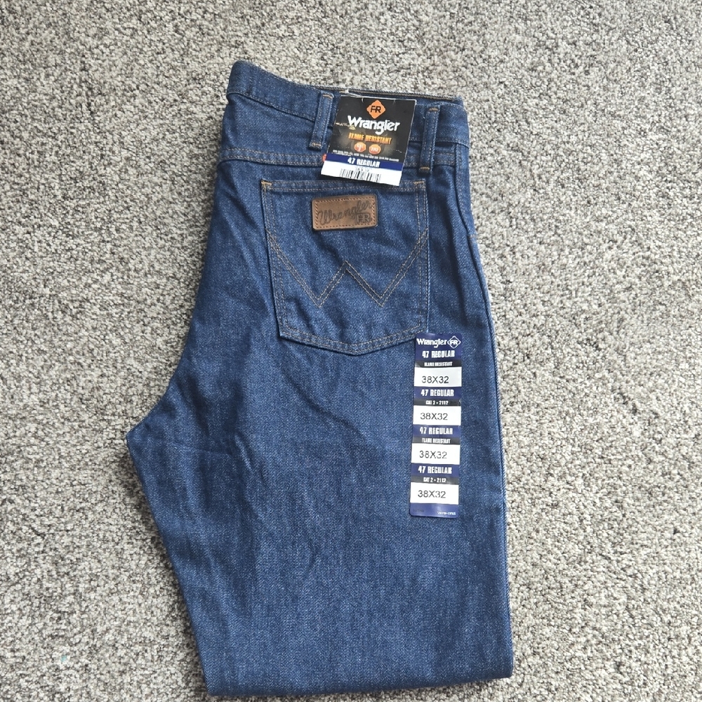 Wrangler Men's Relaxed Fit Denim Jeans
